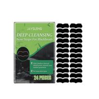 Jaysuing Charcoal Blackhead Pore Strips Gentle Cleansing For Blackheads And Acne, Improves Enlarged Pores