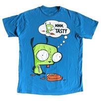 invader zim Gir Cartoon Movie Funny Tee Unisex Short Sleeve Shirt S-5XL S įvairiaspalvis