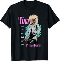 Official Tina Turner Private Dancer Artwork T-Shirt S įvairiaspalvis