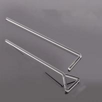 10pcs/lot Lab Glass Triangular / L-shape Cell Spreader for Petri Dish Cells Push and Scrape Laboratory Experiment B-type
