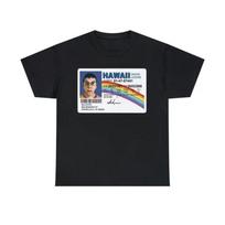 Funny Fake ID Card Graphic T-Shirt Novelty Humor Tee Black Unisex S įvairiaspalvis