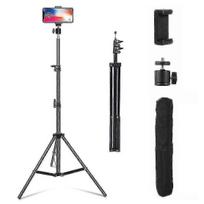 Adjustable 1.6m Tripod Stand Mobile Phone Camera  Holder With Carry Bag
