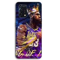 Coque Pour Oppo A95 Lebron James Ling Lakers Maniacase juoda