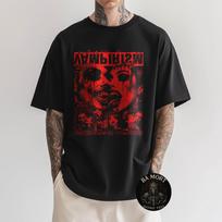 Y2K Horror Gothic Emo Vampire Couple Alt Goth Punk Grunge T-Shirt S įvairiaspalvis
