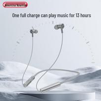 Newman H51 Neckband Bluetooth Headphones with ENC Noise Cancelling sidabras