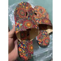 Women Flat Sandals Comfortable Flats Sandals Printed Bohemia Roman Style Shoes for Women Fashion Shoes Sandalias De Mujer 36