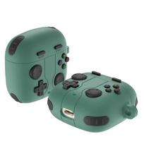 3D Earphone Case Cartoon Style Game Console Styling Earphone Storage Case Dustproof Silicone for FreeBuds SE 2 žalia