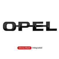 3D ABS Letter Car Tail Sticker Fender Side Trunk Badge For Opel Astra H G J Insignia Mokka Zafira Corsa Vectra C D Antara Combo