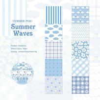 DIY Craft Paper Square Pattern Scrapbook Paper Multiple Designs Heart Polka Dots Journal Student Stationery Hand Account