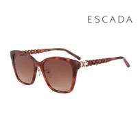 Escada Sunglasses SES D66G 0825 Square Horn-rimmed UV Protection Women's SES D66G 0825_I [56]