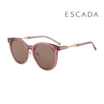 Escada Sunglasses SES E26G 0838 Round Horn-rimmed UV Protection Women's SES E26G 0838_I [55]