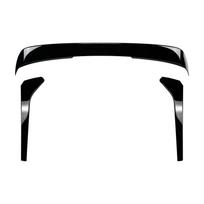 For Volkswagen VW Tiguan MK2 2017 2018 2019-2023 Rline Rear Trunk Roof Spoiler Wing+Tail Window Side Splitter Cover Trim Lip Kit
