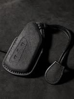 Keycase For VW Volkswagen GTI R MK8 Golf 8 ID.3 ID.4 ID.6 Keyless Protector Leather Car Key Case Cover Shell Car Accessories