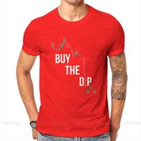 ZX Buy the Dip BTFD Bitcoin Cryptocurrency Meme T Shirt Vintage Graphic Oversized ONeck TShirt Top sell Harajuku Mens Streetwear S