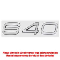 For VOLVO RDESIGN AWD R S40 C70 D5 S60 S90 XC40 XC60 XC90 V40 V50 T6 1pcs 3D Car ABS Trunk Badge Logo Badge Sticker Center Cover