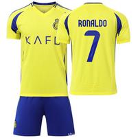 2425 Riyadh Crescent No. 10 Neymar Riyadh Victory No. 7 Ronaldo Children's Adult Cross-border Football Suit 16