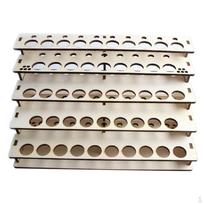 Wooden Acrylic Paint Bottle Storage Rack Holder Modular