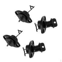 4 Pieces Universal Kayak Thread Hull Drain Plug Kit Replacements for Canoe Boat