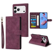 Wallet Skin-friendly With Card Slot Bracket Magnetic Flip Case For Apple For Iphone Air 17 Pro Max 16e 1 Plus 14 13 12 11 XR Cover iPhone 13