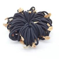 50PCS 6mm Elastic Hair Bands Ties Scrunchie Headband for Women Girls Simple Basic Hair Accessories