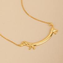 Cute Dachshund Dog Necklace Lovely Pet Animal Jewelry Best Gift for Dog Lovers Unisex