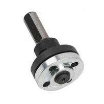 Universal Drill Conversion Adapter Kit, Metal Polishing Wheel and Cutting Disc Mount with Flange Nut Accessories