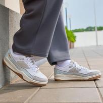 Jordan FLIGHT COURT Low top Vintage Basketball Shoes Men's White 35.5