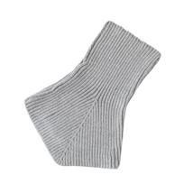 Solid Color Knitted Bib Clothes Decoration Accessories Wool Scarf Turtleneck Fake Collar  Women pilka