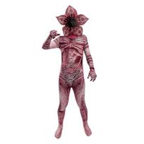 Helovino Cosplay kombinezonas su gobtuvu Slim Fit Corpse gėlės formos užtrauktuku ilgomis rankovėmis Photo Prop Performance vakarėlio karnavalinis kostiumas XL violetinė