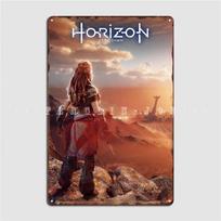 Horizon Zero Dawn Metalinė Plakato Plokštelė Pub Retro Plokštelės Pub Garažas Skardinis ženklas Plakatas 20x30cm