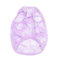 Cat and dog universal clothes thin teddy corgi golden retriever pet vest fashion summer new S violetinė