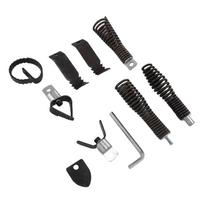 8Pcs Drain Snake Drill Attachment Auger Bits for 5 16in 3 4in Cable Cleaning Machine Replacement Parts with 1PC Hex