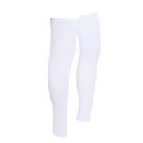 MEET SUNNY Cycling Sun Protection Leg Sleeves One Size balta