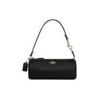 Coach Nolita 19 Solid Logo Hardware Pebble Leather Handbag Small Women handbags Black CP474-IMBLK Basic Set (Bag+Dust Bag)