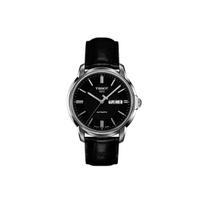 Tissot Le Locle Automatinis Mechaninis Judėjimas Verslo Klasikinis Dvigubos Datos Laikrodis Vyriški laikrodžiai Juodas Plienas Oda T065.430.16.051.00 Regular Watch Box,Black Dial black