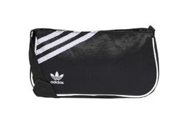 Adidas Originals Leather Shoulder Bag, Crossbody Bag Mini Unisex Black GN2097 Mini