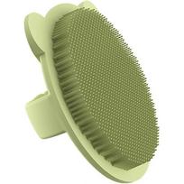 Boy Girl Silicone Scalp Scrubber Body Bath Brush Soft Exfoliating Bathing Tool for Boy Girl and Adults for Massaging and Skin Cleansing Matcha