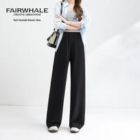 Mark Fairwhale Women's High-Waist Wide-Leg Pants L juoda