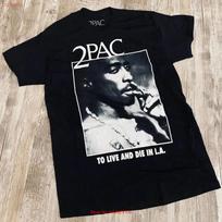 2 PAC Mens T Shirt Sz M vintage Washed fashion Stretched homme streetwear Versatile Breathable Stylish Unisex S įvairiaspalvis