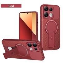 For Xiaomi Redmi Note 13 Pro 4G Case Redmi Note 14S Phone Case Note13 Pro 4G Cover Magnetic Mounting Bracket Protect Back Cover Redmi Note 13 Pro 4G