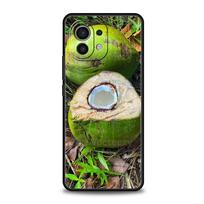Phone Case For Xiaomi Mi 15 14 13 12 11 Lite 14T 13T 12T 11T Pro Poco X7 X6 X5 X3 Pro F6 F5 F4 Cover Summer Coconut For Mi 11 Lite