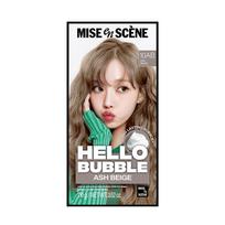 Mise en scene New Hello Bubble putų plaukų dažai 10AB Pelkinis smėlio spalvos 100g - Ryški DIY savarankiško stiliaus spalva