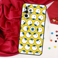 Crazy Eyeball Pattern For Samsung Galaxy A56 A36 A26 A16 A05 A06 A22 A32 A52 A54 A34 A14 A55 A15 A53 A33 A35 Case For Samsung A12