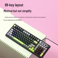 HP K110 98-Key Wired ARGB Magnetic Switch Gaming Keyboard