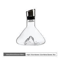 Di Rui'en Luxury Crystal Glass Rotating Iceberg Decanter