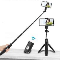 Selfieshow K20 Wireless Bluetooth Selfie Stick Phone Holder Shutter Remote Extendable Tripod
