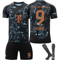2024-25 Bayern išvykos #9 Harry KANE Sportiniai treniruočių marškinėlių rinkiniai su kojinėmis Paaugliams Vaikams Suaugusiems Futbolo aprangos rinkiniai 16
