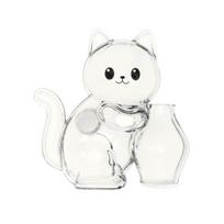 DIY Pet Hair Keepsake Box Creative Cat Hair Storage Box Pet Memorial Container  Pet Souvenirs skaidri