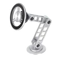 360° Rotation Magnetic Car Phone Holder Folding Smartphones Support Bracket  Air Vent sidabras