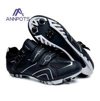 Mens Cycling Shoes MTB Shoes Mountain Bike Shoes Quick Ratchet Buckle Compatible with SPD System Pedal for Indoor and Outdoor 36